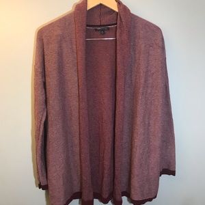 Tommy Hilfigure Burgundy/White Cardigan